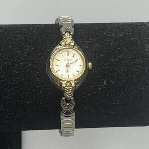 Vintage Collezier Bezel Women's Wrist Watch, Silver Tone